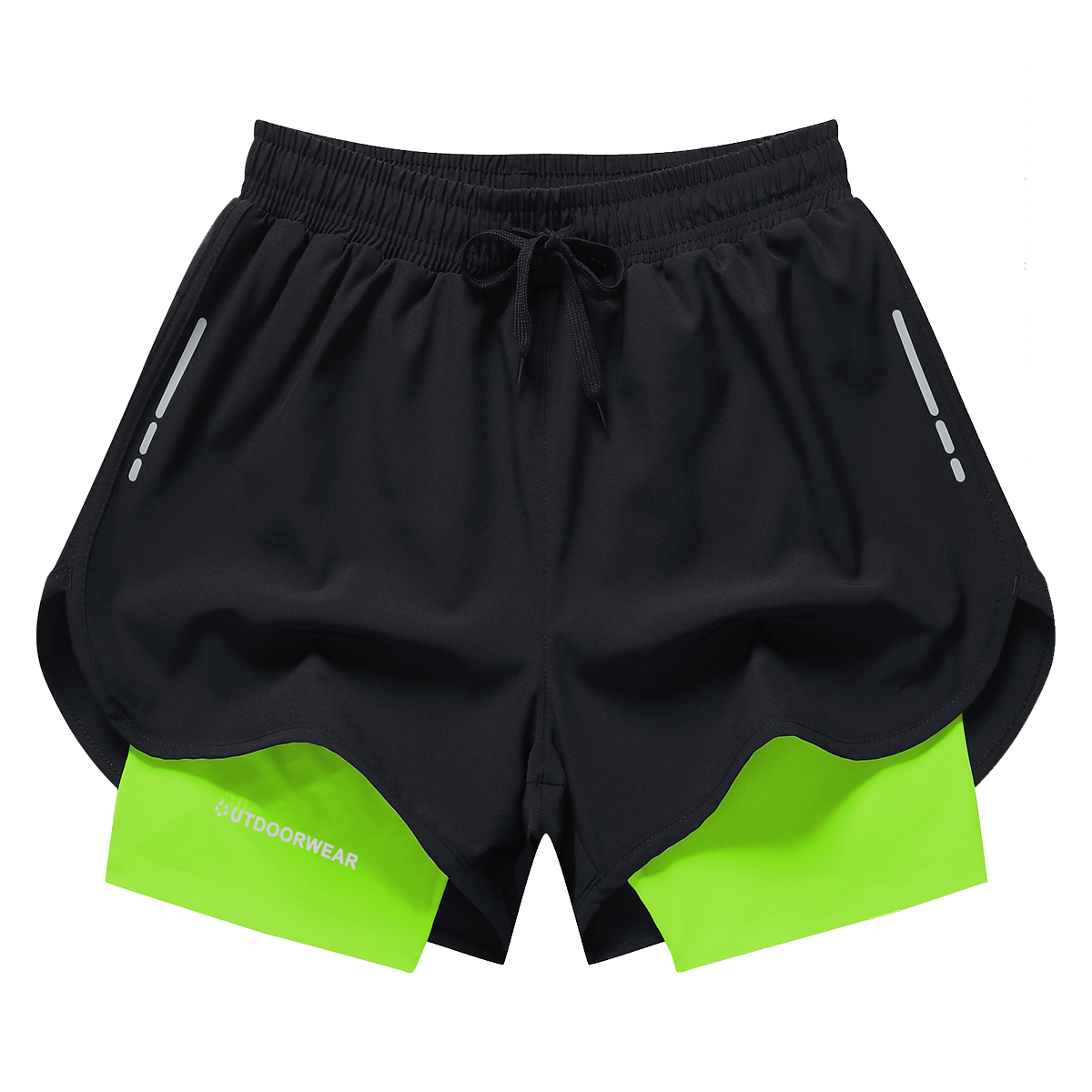Quần short đùi thể thao ngắn tập gym , quần chạy bộ , đá bóng có lớp lót bó cơ chống lộ Cleacco C622 Bảo Hành 12 Tháng - Boro Sport