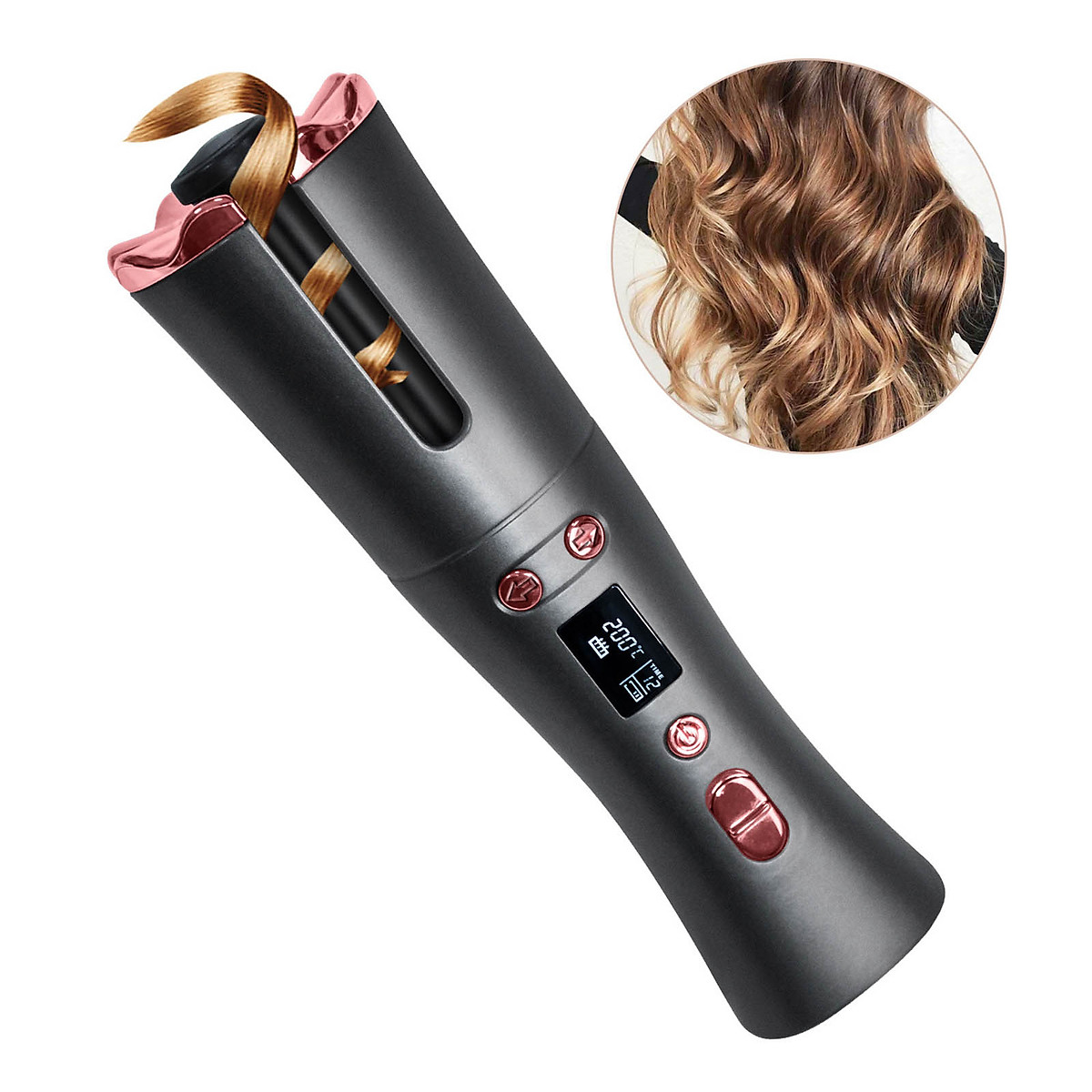 Mua Automatic Hair Curler Cordless & Portable Curling Wand for Hair Styling  USB Rechargeable Auto Hair Curler with