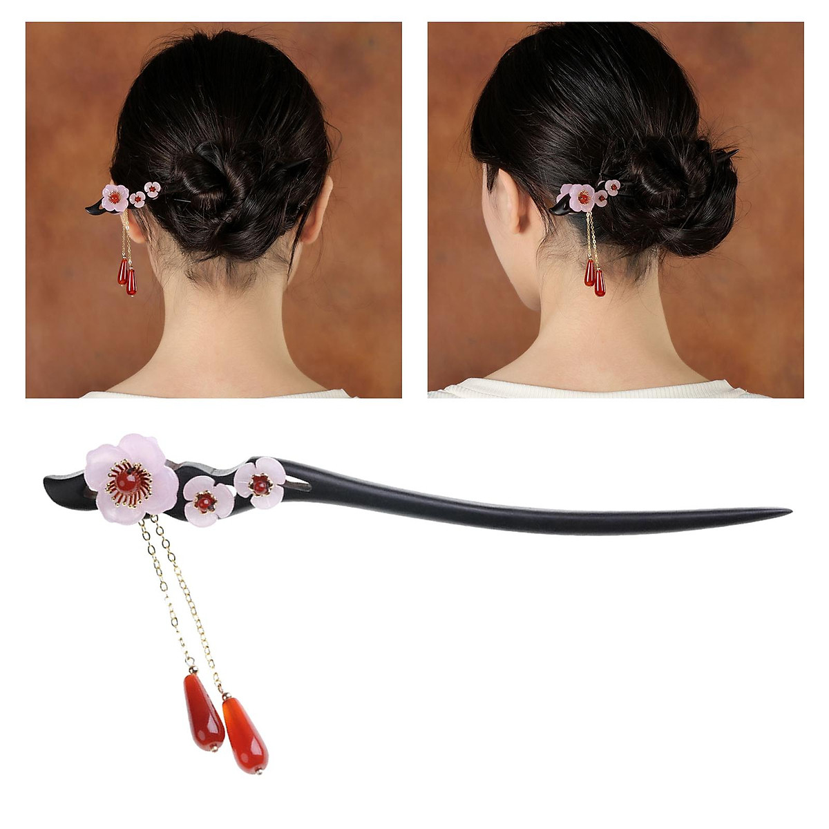 Chinese Hair Stick Chopsticks Hairpin Chignon Pin Hair Making Accessories