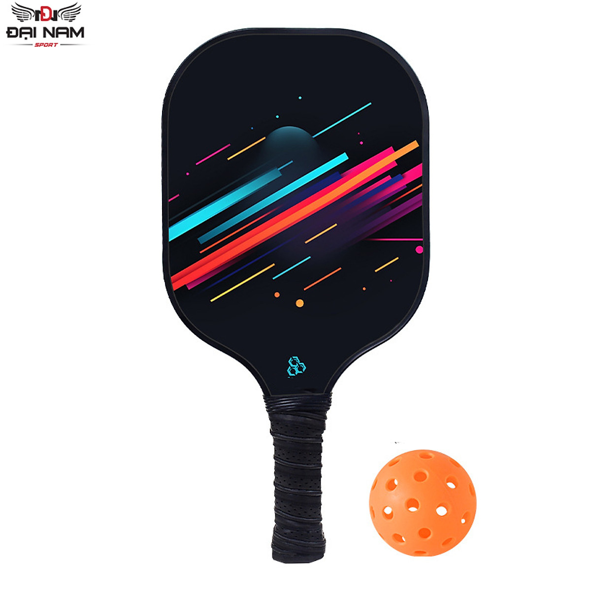Bộ 2 Vợt Pickleball Sợi Carbon Cao Cấp Tubao Hàng Chính Hãng + Kèm Túi Chống Sốc Và 4 Bóng