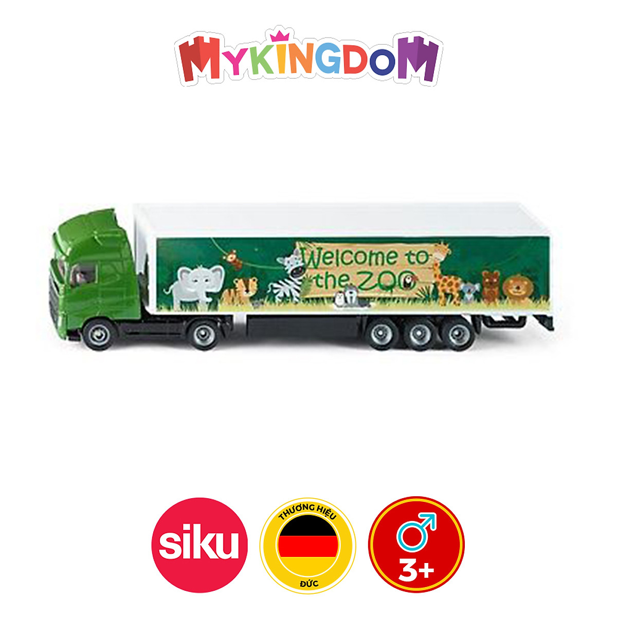 Mô hình xe Tải thùng Container tỷ lệ 132