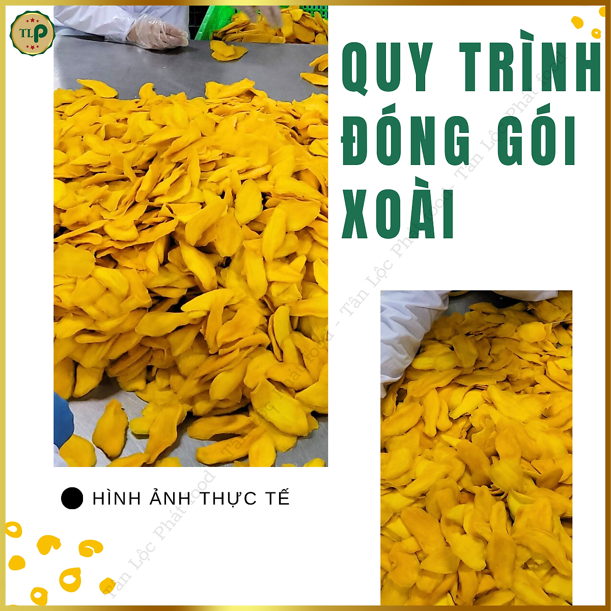 XOÀI SẤY DẺO HƯƠNG VỊ TỰ NHIÊN TỐT CHO SỨC KHỎE HIỆU TÂN LỘC PHÁT