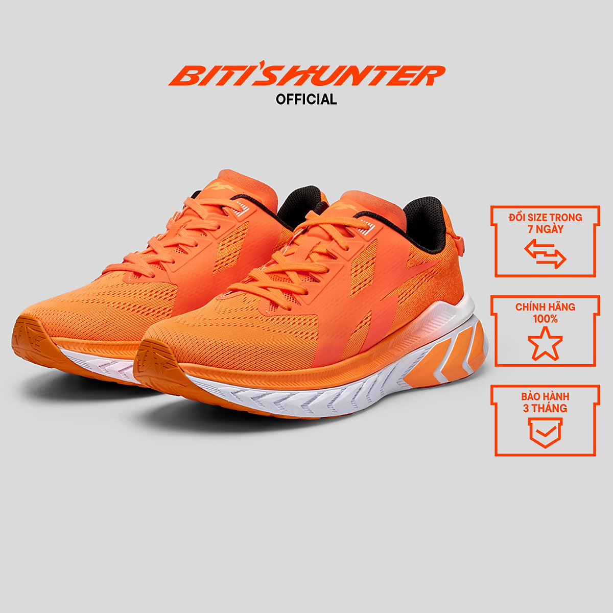Giày Thể Thao Nam Biti’sHunter Running LiteDual​ - Original Edition 2k24​ HSM004801CAM (Cam)