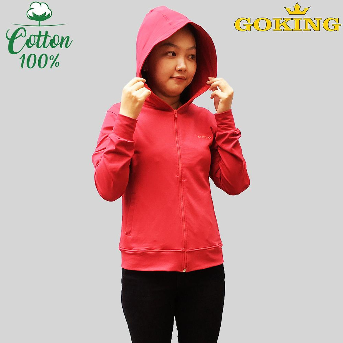 Mua Áo khoác thun da cá GOKING 6 túi, form unisex cho nữ nam, trẻ em. Chống lạnh, giữ ấm, chống nắng, chống tia UV. Hàng hiệu Việt Nam xuất khẩu - Mua Áo Khoác Thun Da Cá Goking 6 Túi, Form Unisex Cho Nữ Nam, Trẻ Em. Chống Lạnh, Giữ Ấm, Chống Nắng, Chống Tia Uv. Hàng Hiệu Việt Nam Xuất Khẩu -
