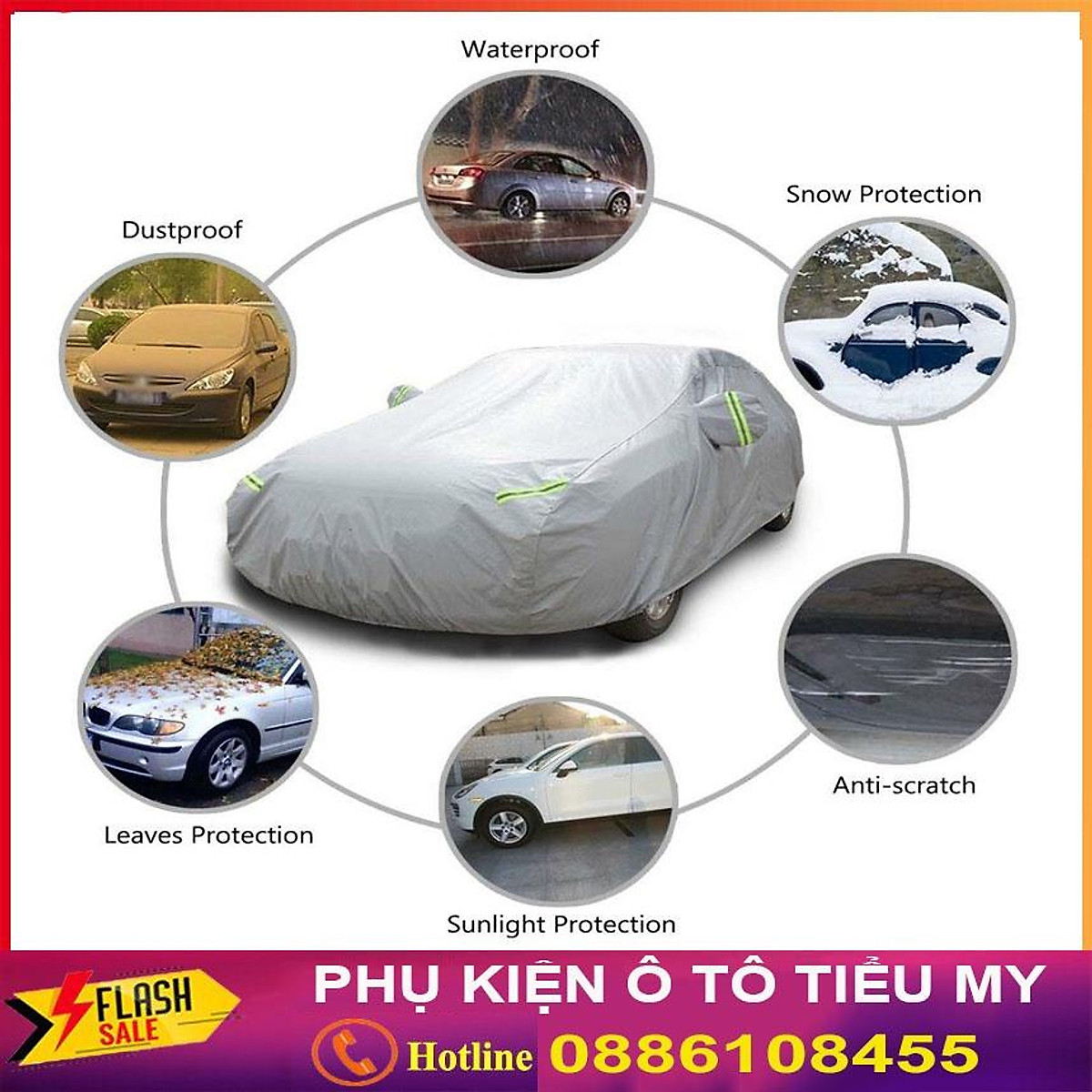 Bạt Phủ Ô Tô Vải Dù HONDA CRV, Brio, City, HRV, Accord, Civic, Jazz chống nóng, chống nước tuyệt đối
