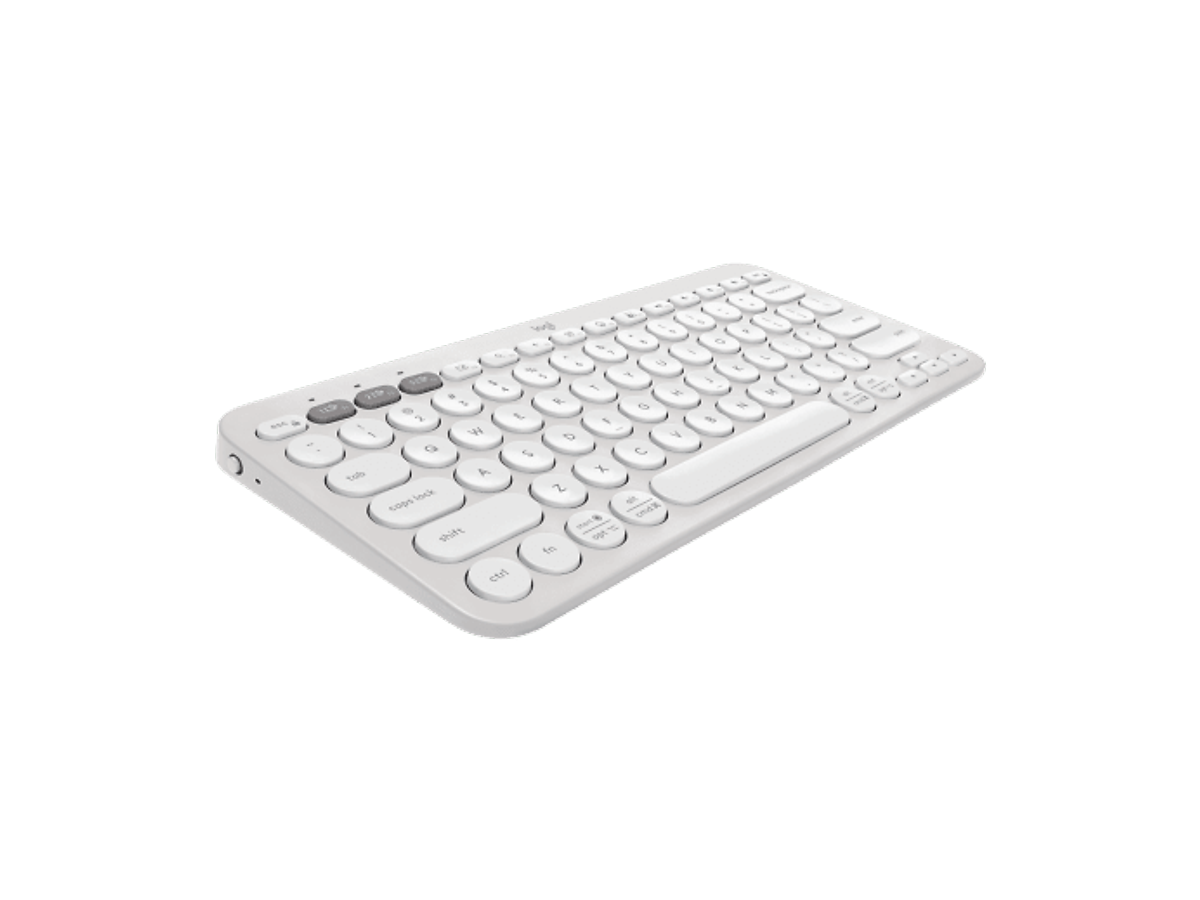 Bàn Phím Không Dây Logitech PEBBLE KEYS 2 K380S | Silent | kẾT NỐI Bluetooth - Hàng Chính Hãng