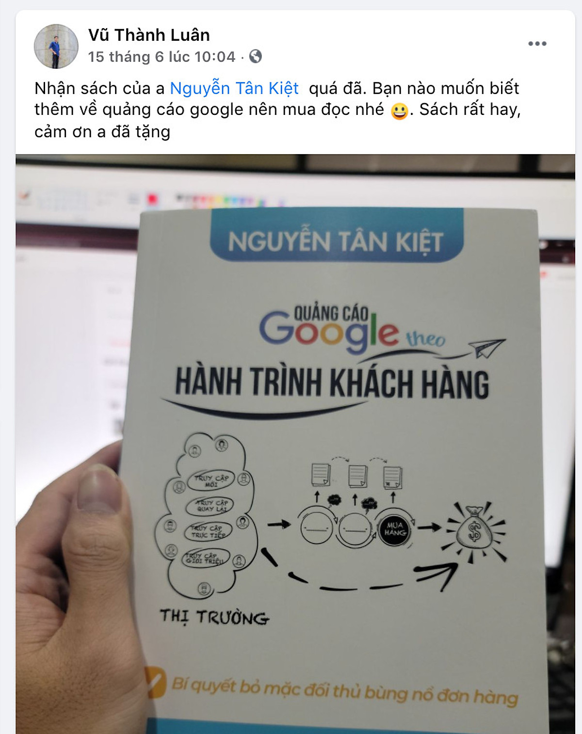 Sách Quảng Cáo Google Theo Hành Trình Khách Hàng - Nguyễn Tân Kiệt