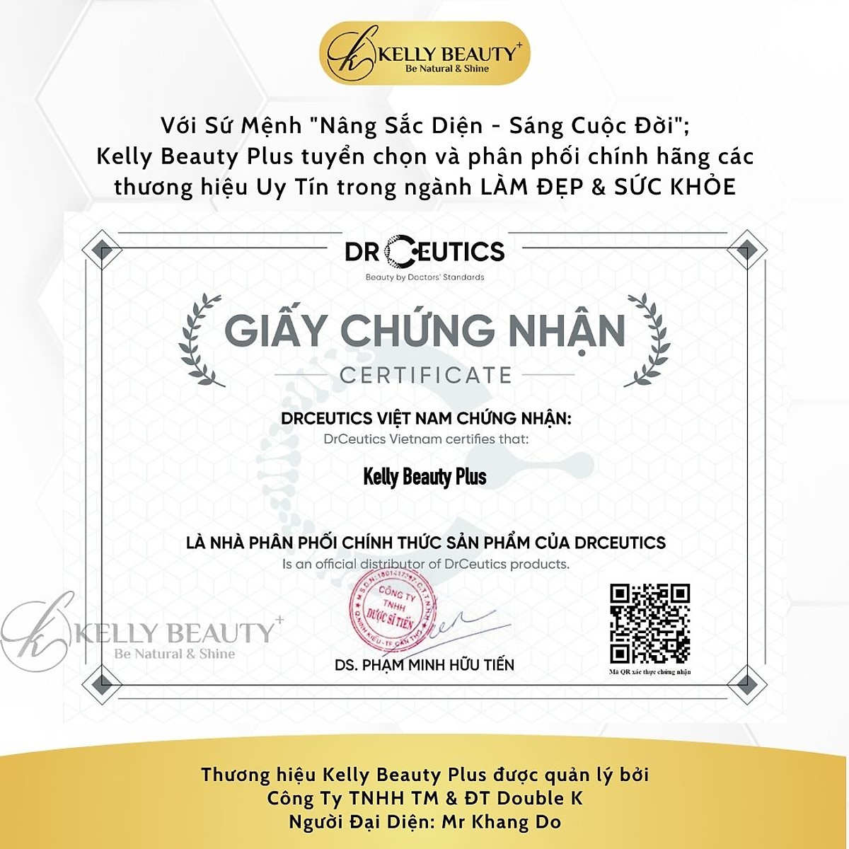 Serum Mụn DrCeutics BHA 2% + ZinC 1% - Cải Thiện và Ngừa Mụn; Thoáng Lỗ Chân Lông Kelly Beauty
