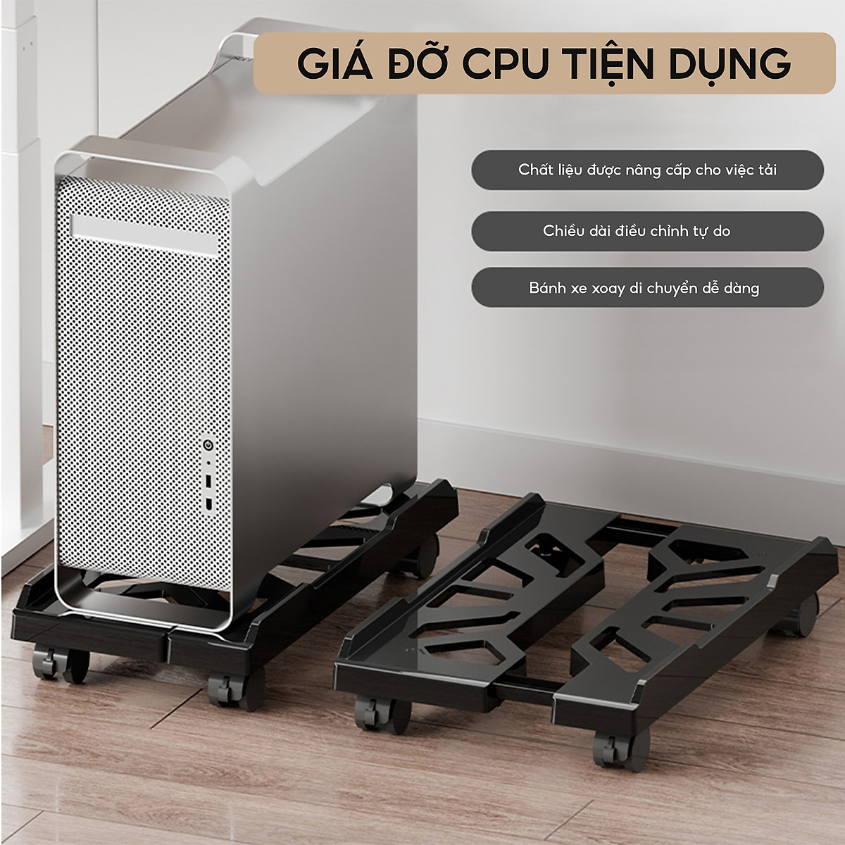Giá Kệ Để Cây Máy Tính CPU Có Thể Thay Đổi Kích Thước, Hàng Nhập Khẩu