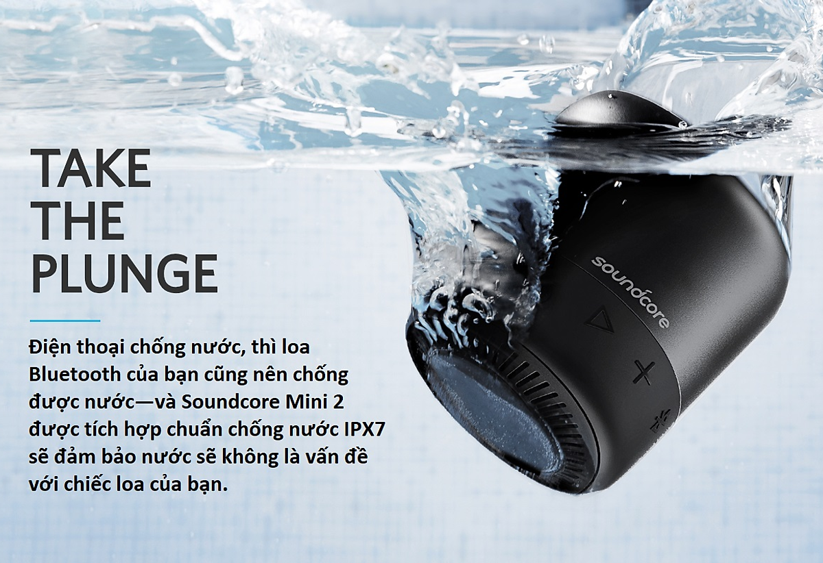 Loa Bluetooth Anker SoundCore Mini 2 - A3107 - Hàng Chính Hãng