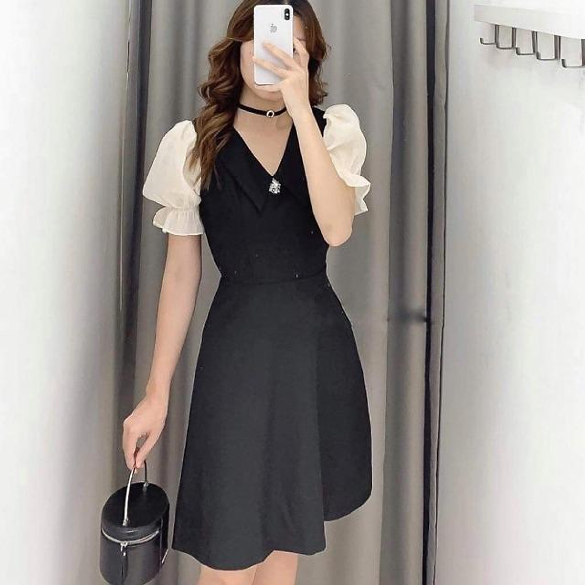 Tổng hợp Đầm Đen Trắng giá rẻ bán chạy tháng 52023 BeeCost #4 Tổng hợp Đầm Đen Trắng giá rẻ bán chạy tháng 52023 BeeCost