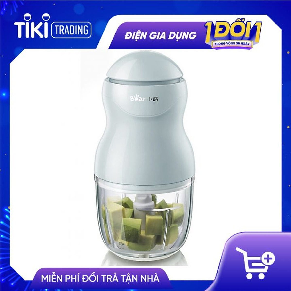 Máy xay ăn dặm 0.3L Bear QSJ-A01F2 (GR-B03V2) Hàng chính hãng