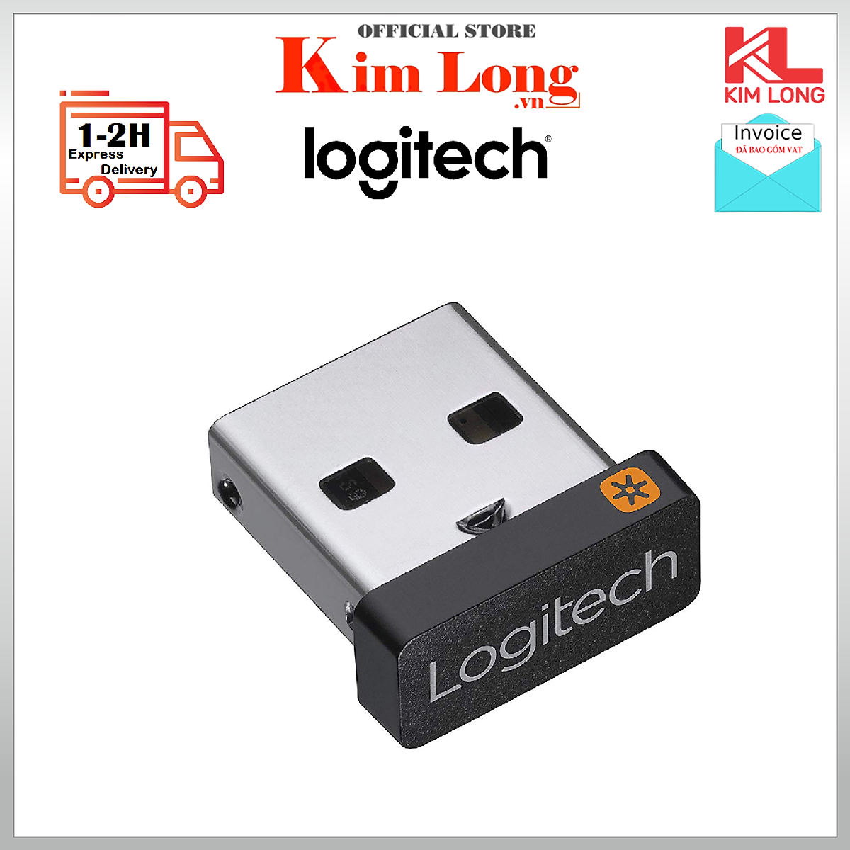 Mua Đầu thu chuột USB Unifying Receiver Logitech - Hàng chính hãng tại CÔNG  TY TNHH TMĐT KIM LONG | Tiki