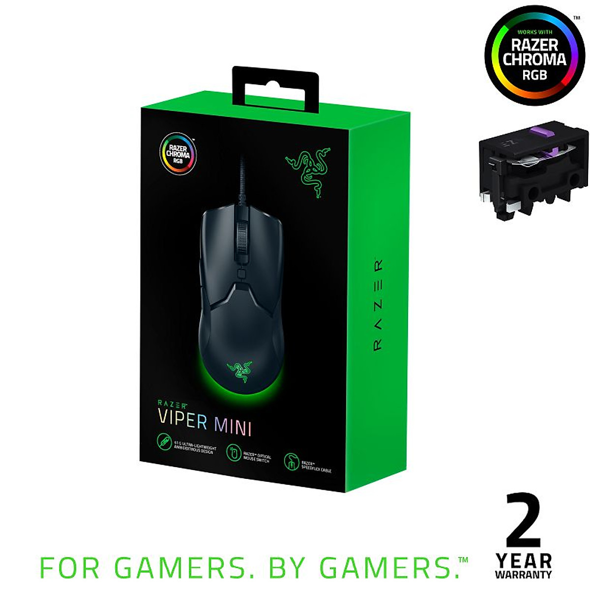 Chuột Razer Viper Mini [Mới, hàng chính hãng] Chuột Chơi Game