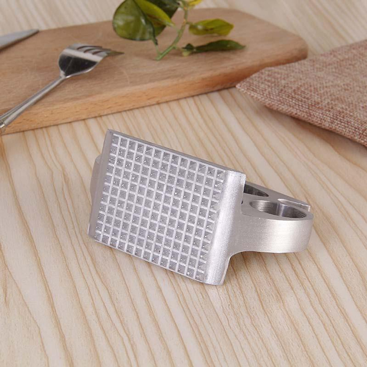 Búa đập thịt BT110, Dụng cụ dầm thịt bò làm bit tết, đập hành tỏi đeo tay đa năng