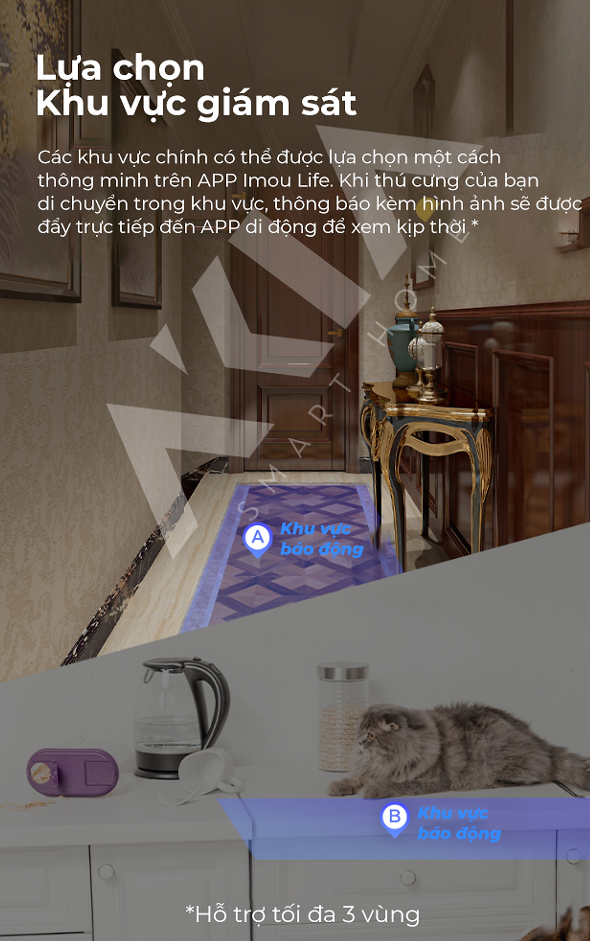 Camera Imou Ranger Dual 6MP - Camera kép trong nhà, Đàm thoại 2 chiều, Có màu ban đêm - Hàng chính hãng