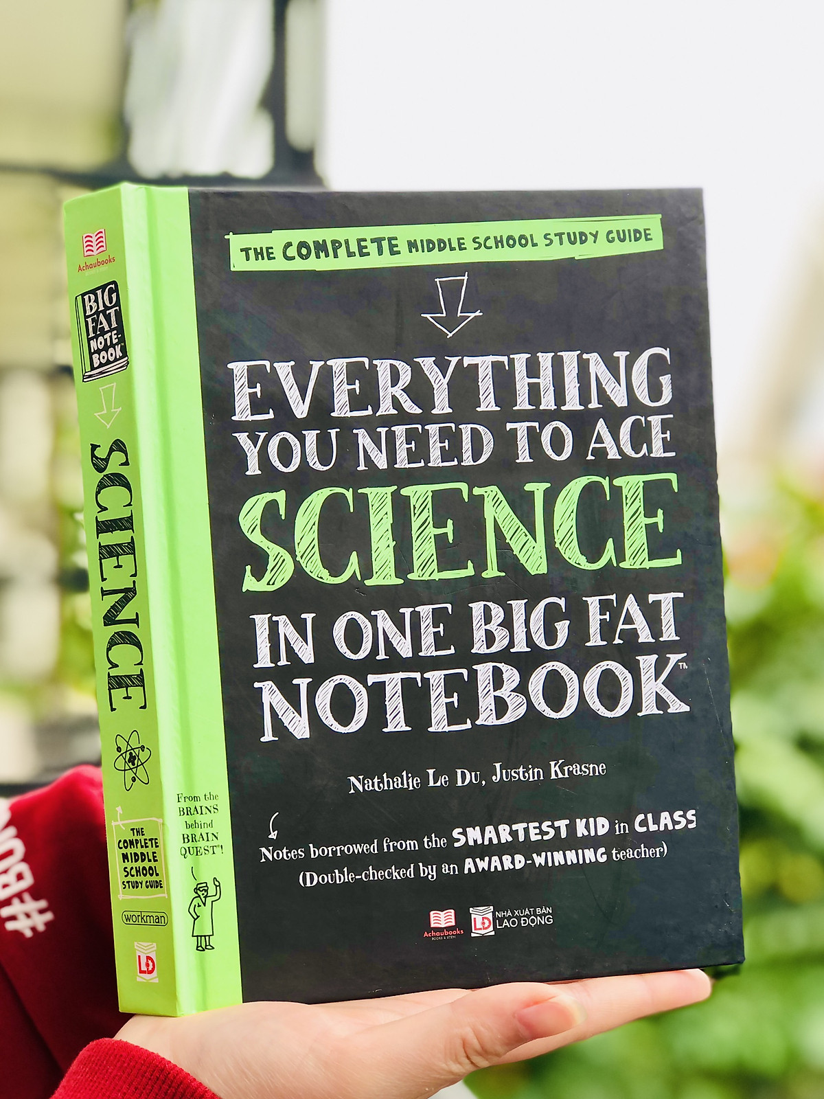 Sách - Everything you need to ace science - Sổ Tay Khoa Học ( Tiếng Anh ), Tổng Hợp Kiến Thức Khoa Học Từ Lớp 4 Đến Lớp 9 - Á Châu Books - Bìa Cứng, In Màu