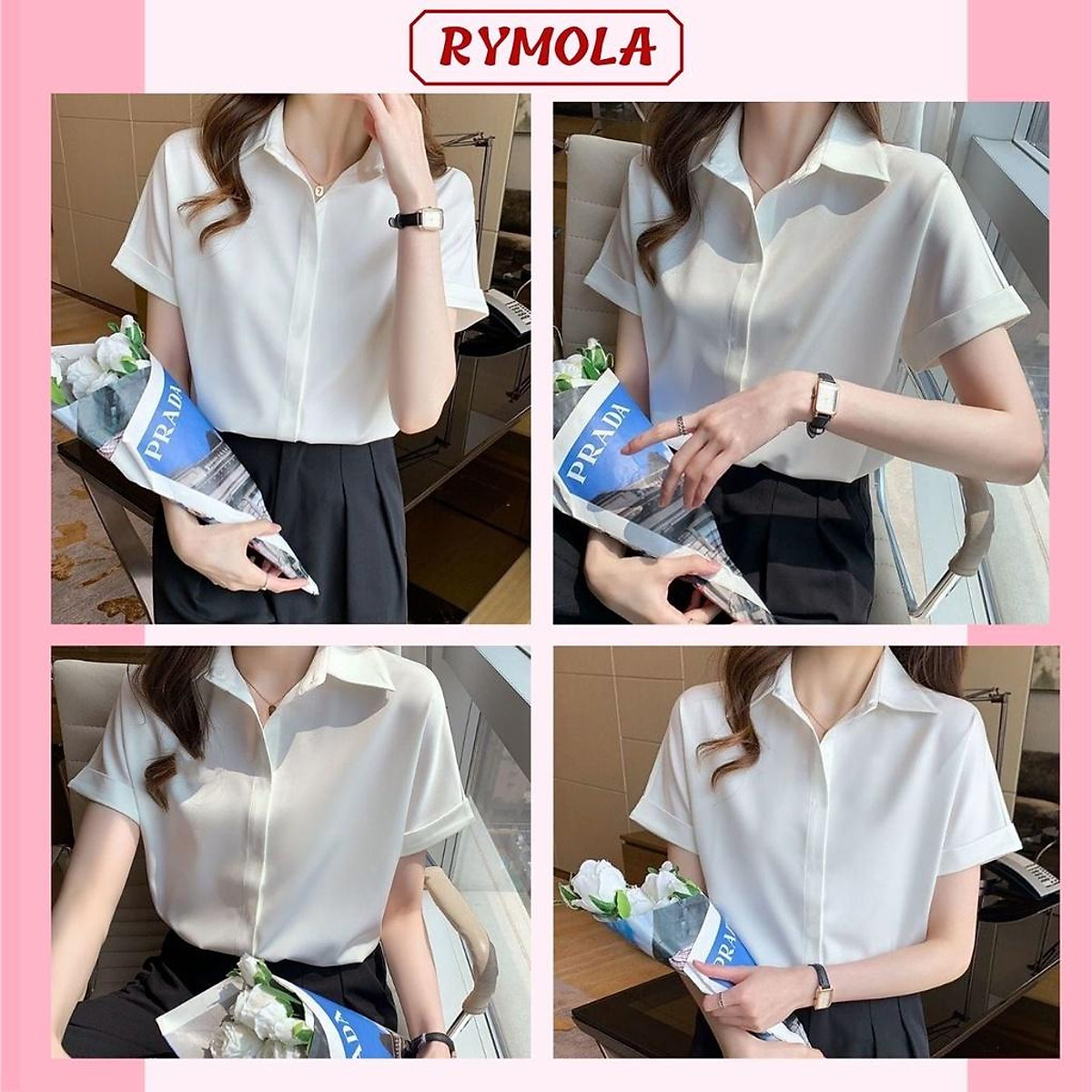 Mua Áo Sơ Mi Trắng Nữ Tay Ngắn Cộc Tay Mola Somi Công Sở Đi Học ĐI Làm Màu Trắng Đen Kem Hàng Thiết Kế Cao Cấp Không Nhăn Mua Áo Sơ Mi Trắng Nữ Tay Ngắn Cộc Tay Mola Somi Công Sở Đi Học Đi Làm Màu Trắng Đen Kem Hàng Thiết Kế Cao Cấp Không Nhăn