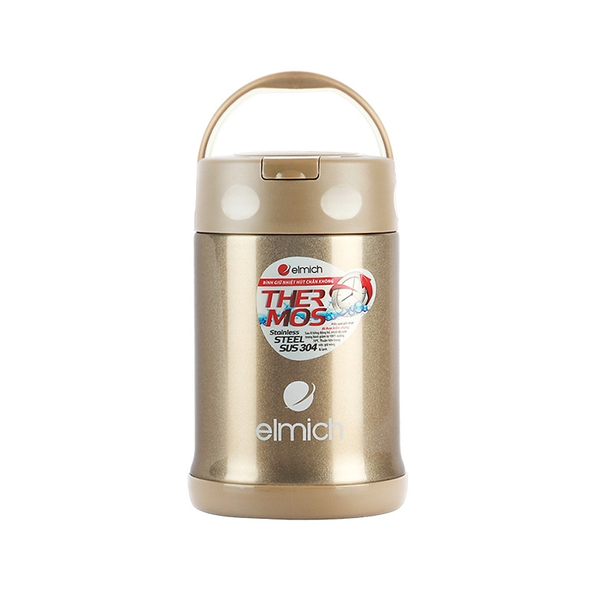 Bình Đựng Thức Ăn Giữ Nhiệt ELmich Inox 304 EL0631 (500ml)