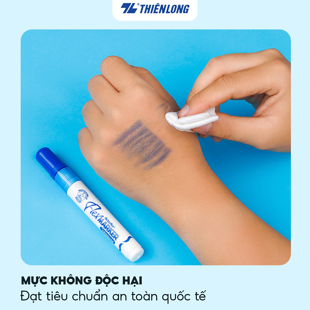Bút lông bảng Thiên Long Flexoffice FO-WB02/XK - Whiteboard Marker