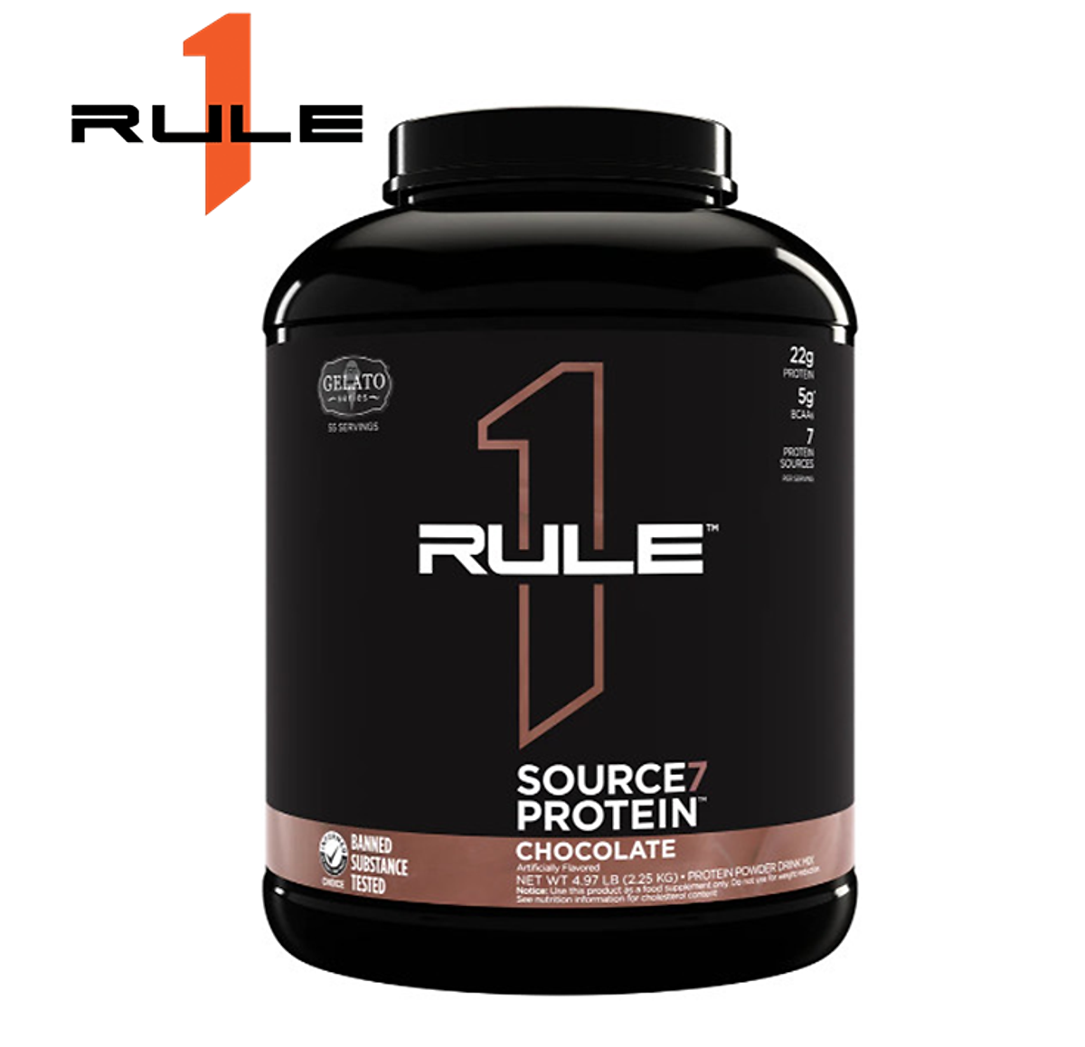 Whey từ 7 loại protein Rule 1 Source 7 Protein 4.9lb