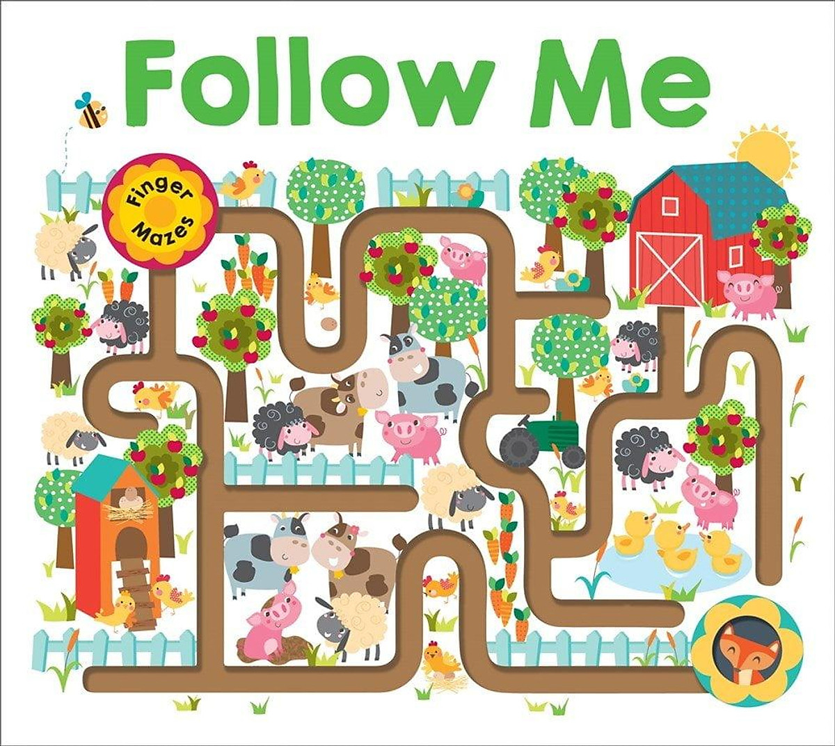 Follow Me: Maze Books - Maze Books (Board book)