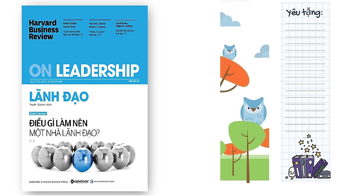 HBR On Leadership - Lãnh Đạo ( Tặng Bookmark Sáng Tạo )