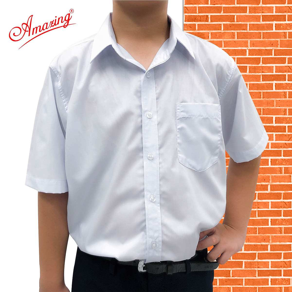 Áo sơ mi trắng đồng phục học sinh DOCKERS cho bé trai xuất xịn HA0648 dài tay và cộc tay Hà Anh Store #28 Áo sơ mi trắng đồng phục học sinh DOCKERS cho bé trai xuất xịn HA0648 dài tay và cộc tay Hà Anh Store