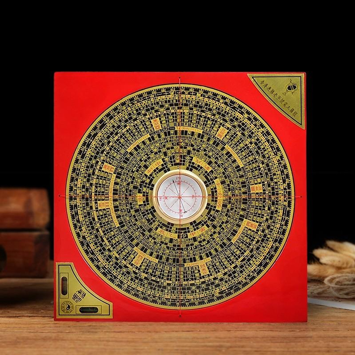 LA BÀN - LA KINH 24 SƠN HƯỚNG - BÀN PHONG THỦY NHIỀU CỠ - Vật phẩm ...