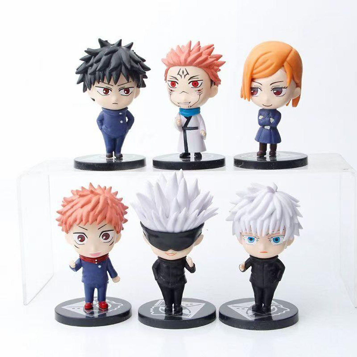 Mô hình Jujutsu Kaisen Chibi 2024:
Mô hình Jujutsu Kaisen Chibi 2024 sẽ làm cho fan của anime cảm thấy thỏa mãn với tình yêu của mình dành cho bộ phim. Với chất lượng tuyệt vời, mô hình Chibi của các nhân vật Jujutsu Kaisen sẽ làm các fan phấn khích và thích thú. Dành cho những ai muốn thêm vào bộ sưu tập của mình, sản phẩm này là một lựa chọn tuyệt vời.