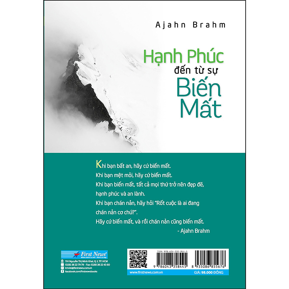 Hạnh Phúc Đến Từ Sự Biến Mất (Tái Bản) - Sách tư duy - Kỹ năng sống