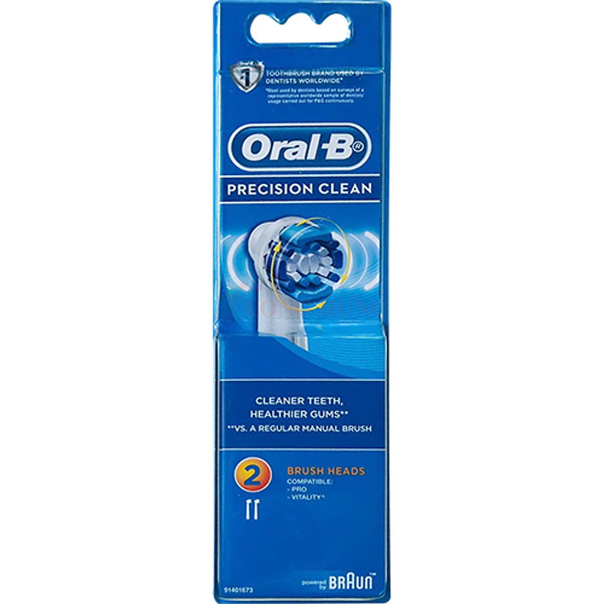 Đầu bàn chải thay thế bàn chải điện Oral-B Precision Clean EB20 - Hàng chính hãng