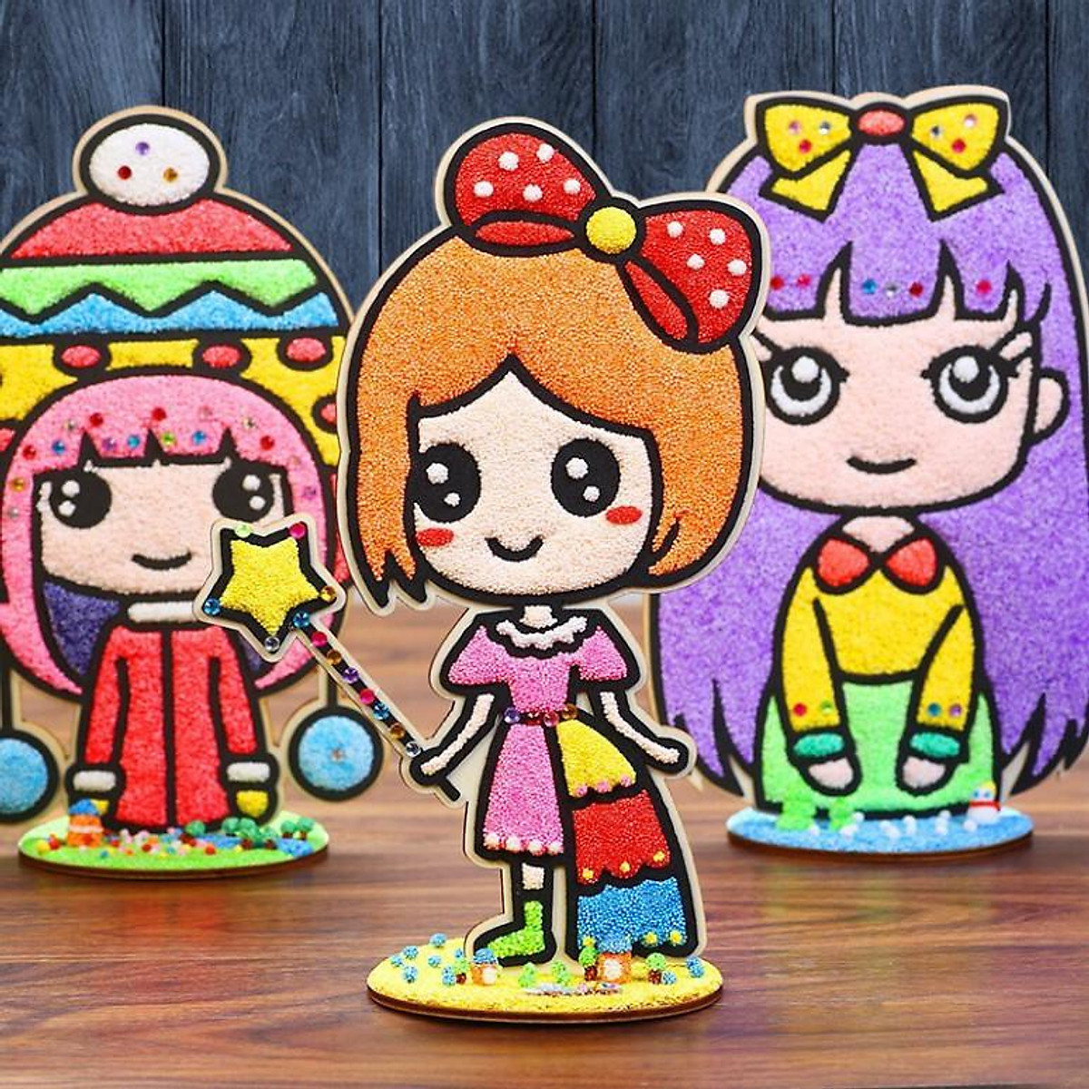 Mua Tranh tô màu bọt xốp Slime Gỗ bẻ - Bé gái ngẫu nhiên tại Dikids Shop Mua Tranh Tô Màu Bọt Xốp Slime Gỗ Bẻ - Bé Gái Ngẫu Nhiên Tại Dikids Shop