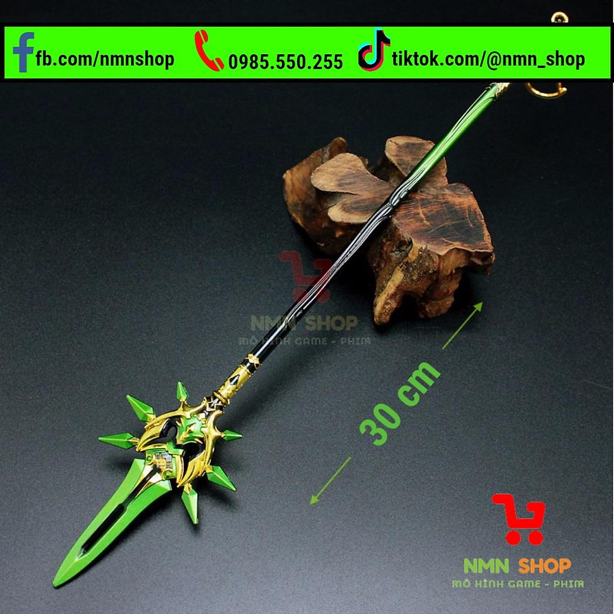 Mua Mô hình game Genshin Impact  Hòa Phác Diên Primordial JadeWinged  Spear 30cm tại NMN Shop