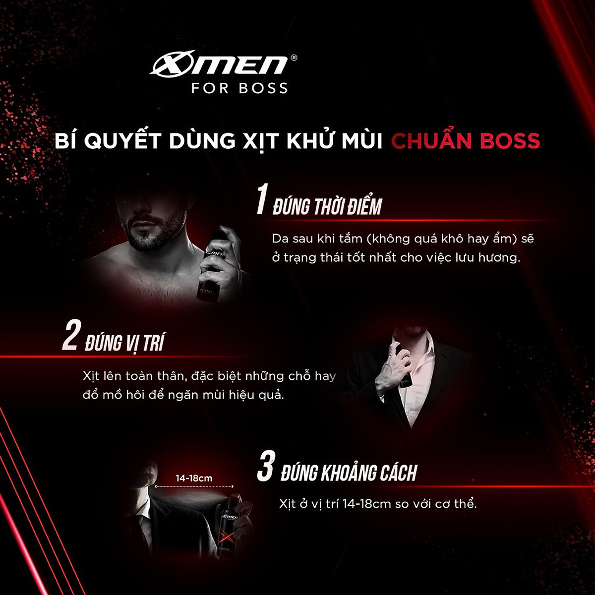 XỊT KHỬ MÙI XMEN FOR BOSS 150ML