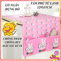 Mua Tấm phủ nóc tủ lạnh 129x55cm bền đẹp chống thấm nước và bụi ...