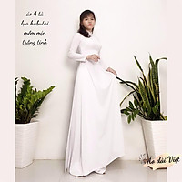 Mua Áo dài trắng 4 tà ( hàng kỹ - hình thật ) | Tiki Mua Áo Dài Trắng 4 Tà ( Hàng Kỹ - Hình Thật ) | Tiki