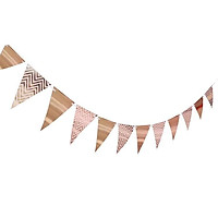 Dây cờ nỉ Happy Birthday nhiều màu  Glowstore