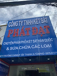 KÉT SẮT PHÁT ĐẠT