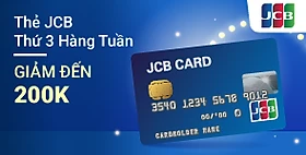 Ưu đãi chủ thẻ JCB