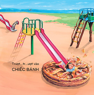 Sách Ehon Nhật Bản - Cầu Trượt Thật Dài