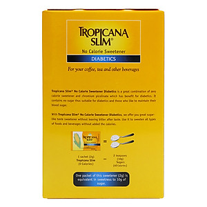 Đường Bắp Ăn Kiêng Diabetics Tropicana Slim (100g)