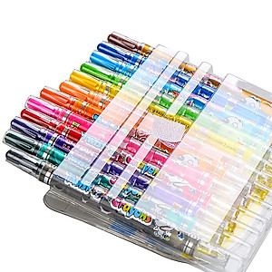 Sáp Vặn 12 Màu 906-12 Ngắn