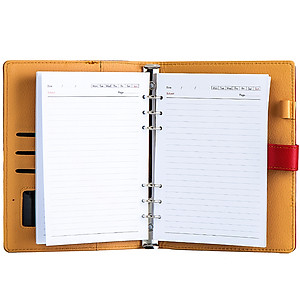 Bóp Sổ 6 Còng Lớn 2 Da (200 Trang)