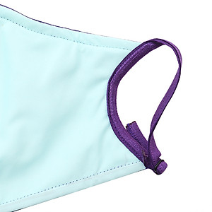 Khẩu Trang N99 Karibon Double Silk Size M (Tím Trơn)