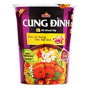 Thùng 24 Ly Mì Khoai Tây Cung Đình Hương Vị Thịt Hầm Nấm