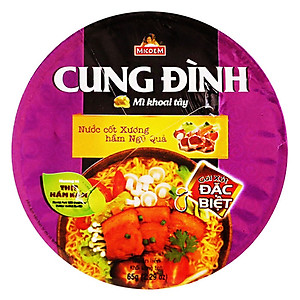 Thùng 24 Ly Mì Khoai Tây Cung Đình Hương Vị Thịt Hầm Nấm