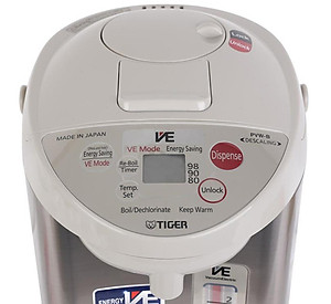 Bình Thủy Điện Tử Tiger PVW-B30W - 2.91L - Hàng Chính Hãng