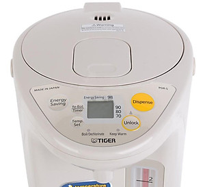 Bình Thủy Điện Tử Tiger PDR-S30W - 3L - Hàng Chính Hãng