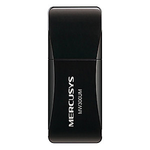 Bộ Chuyển Đổi USB Wifi Mini Mercusys MW300UM N300 - Hàng Chính Hãng